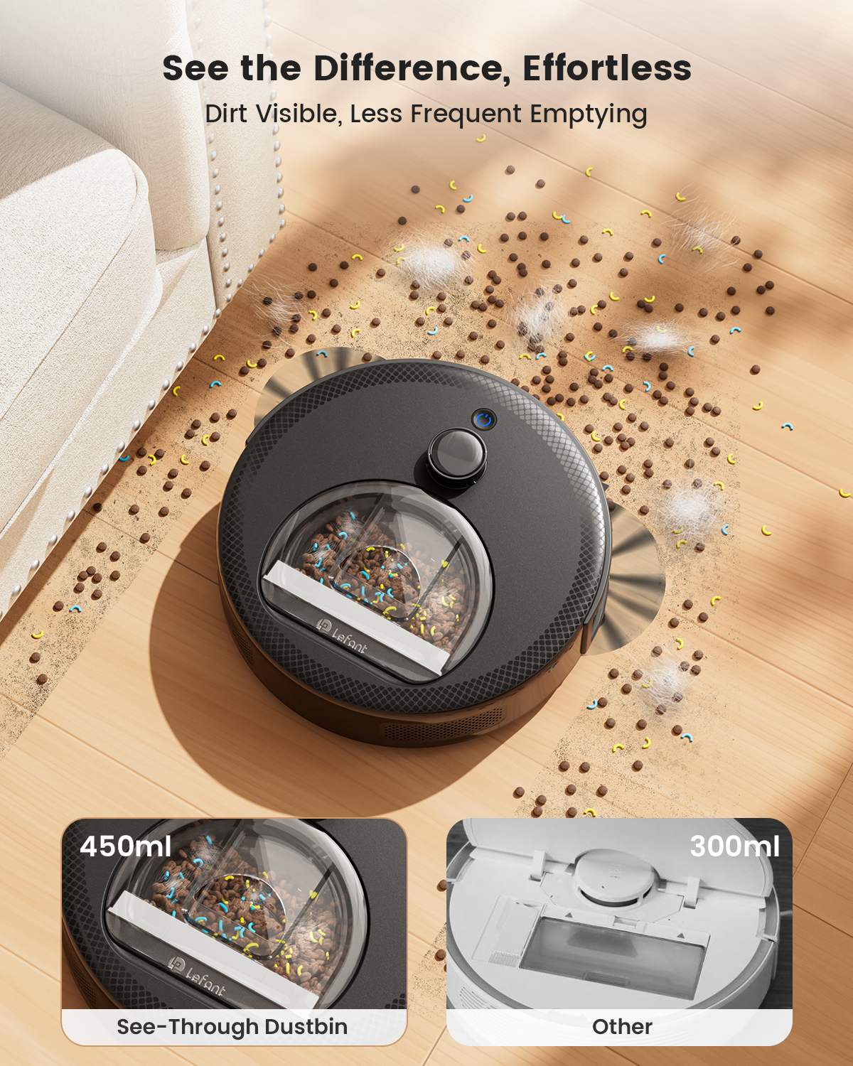 Lefant Robot Vacuum M330 Pro